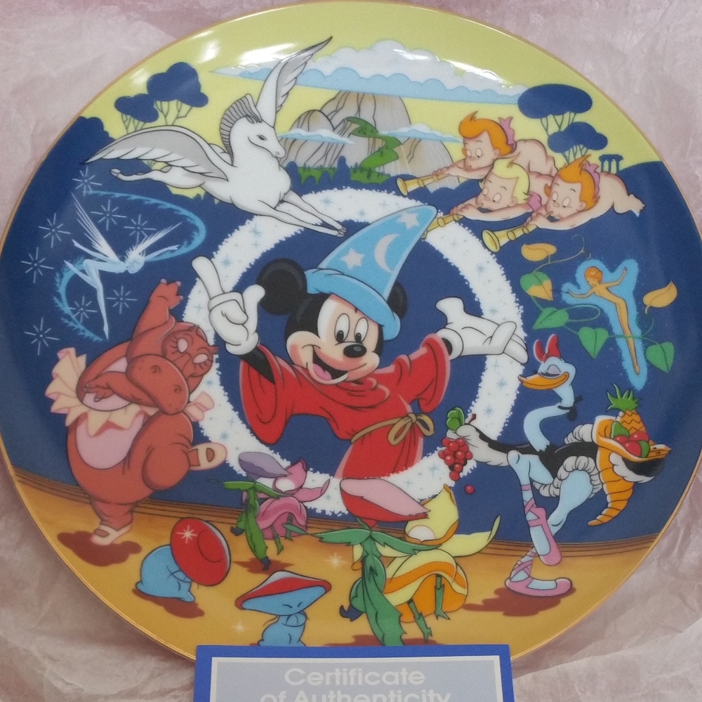 Fantasia collectors plate